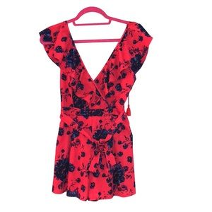 Floral Romper NEVER WORN